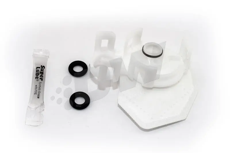 Deatschwerks 340Lph Dw300c Compact Fuel Pump W/ 08-15 Mitsu Evo X Set Up Kit (W/O Mounting Clips) 1