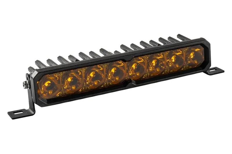 Diode Dynamics Ss10 Sae/Dot Yellow Led Light Bar (One) 1