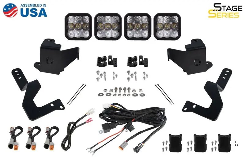 Diode Dynamics Ss5 Grille Crosslink Lightbar Kit For 2022 Toyota Tundra 1
