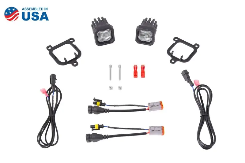Diode Dynamics Ssc1 Led Fog Light Kit For 2021 Ford Bronco Sport 1