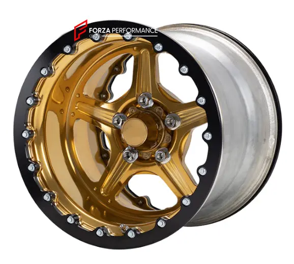 Double Beadlock Forged Wheels For Ford Mustang Shelby 3