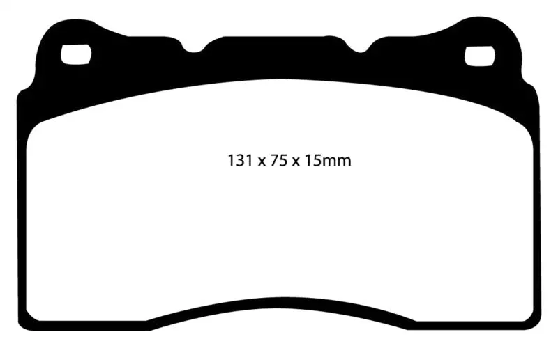 Ebc 04-05 Cadillac Cts-V 5.7 Bluestuff Front Brake Pads 1