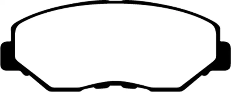Ebc 13-15 Acura Ilx 1.5 Hybrid Yellowstuff Front Brake Pads 1