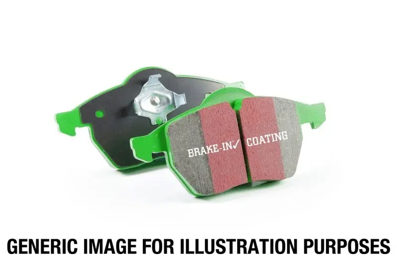 Ebc 2016+ Honda Civic Coupe 1.5L Turbo Greenstuff Rear Brake Pads 1