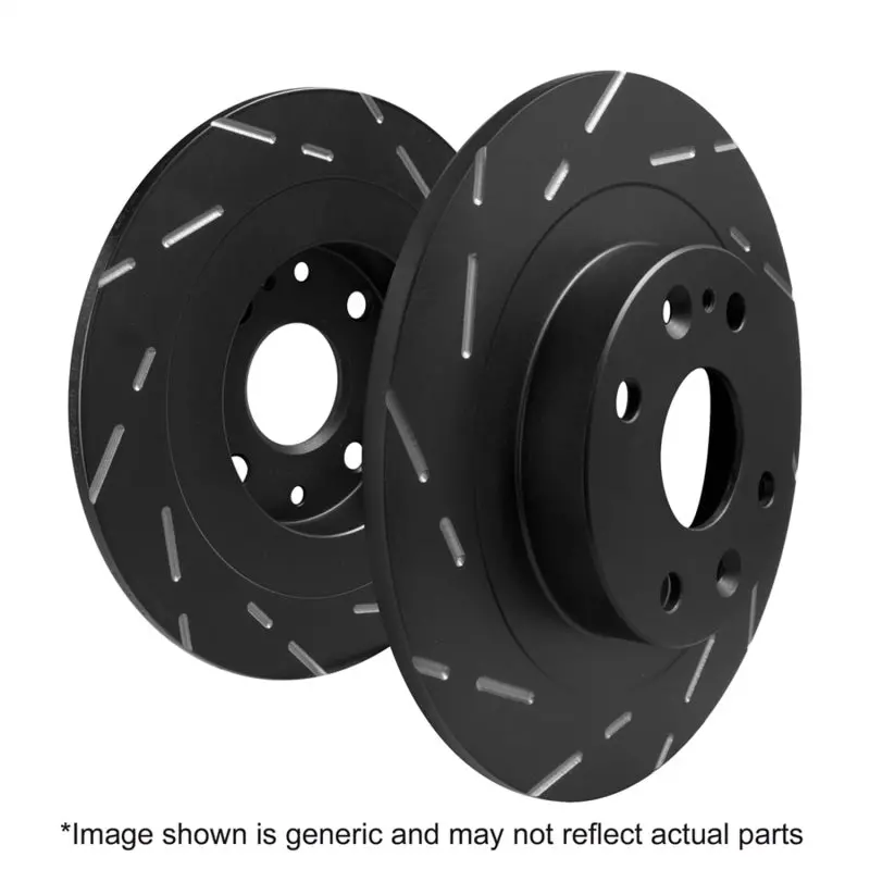 Ebc 2017+ Honda Civic Hatchback Type-R 2.0L Turbo Usr Slotted Rear Rotors 1