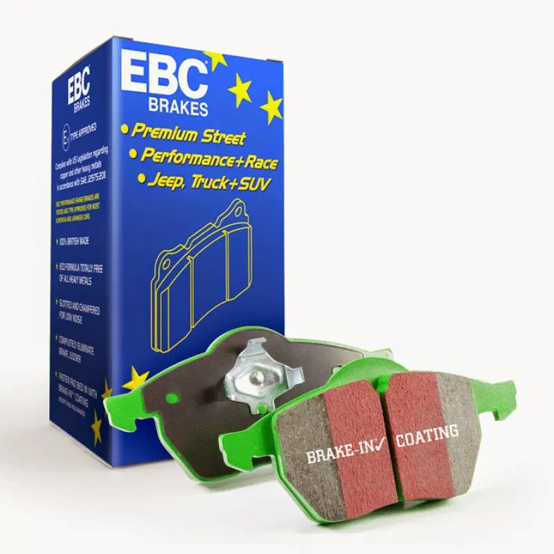 Ebc 2019+ Kia Forte 1.6T Greenstuff Rear Brake Pads 1