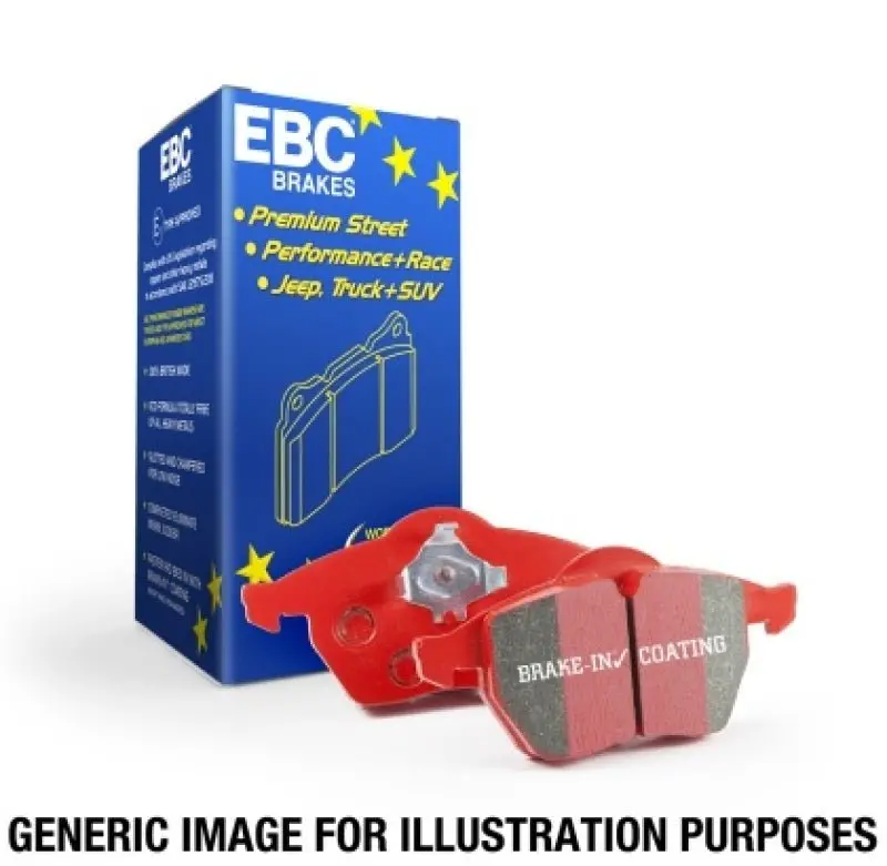 Ebc 2019+ Kia Forte 1.6T Redstuff Rear Brake Pads 1