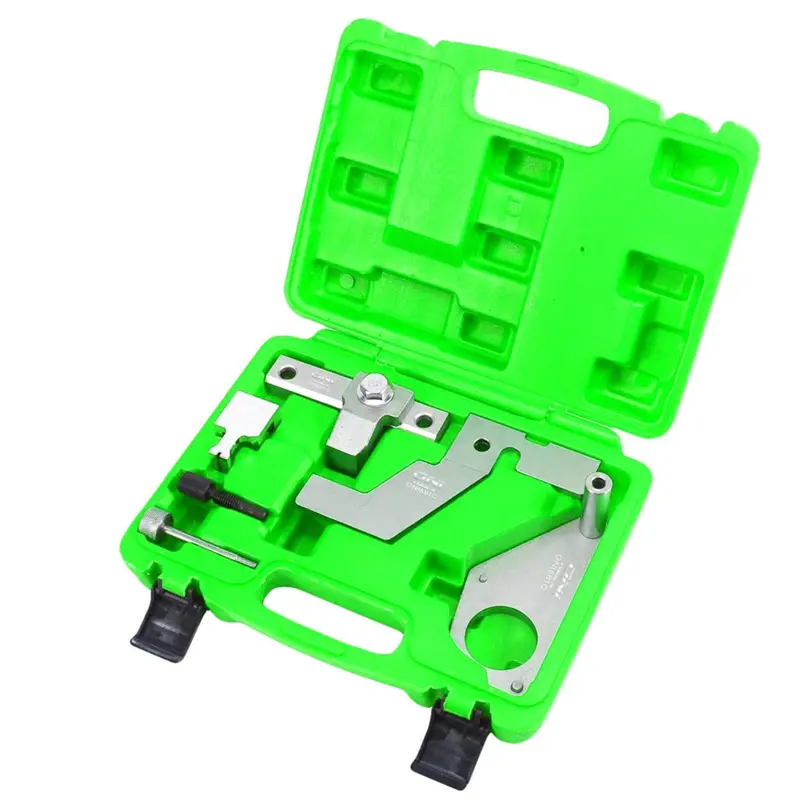 Engine Camshaft Timing Tool Kit, Compatible With Jaguar Land Rover Evoque Ford Edge Escape Volvo Mondeo 2.0T Mustang 2.3T, Replace 303-1595 303-1600 303-1594 1
