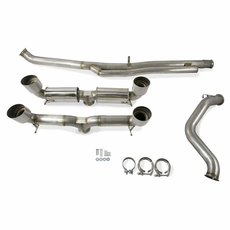 Ets Focus Rs Extreme Exhaust System (No Mufflers) 1