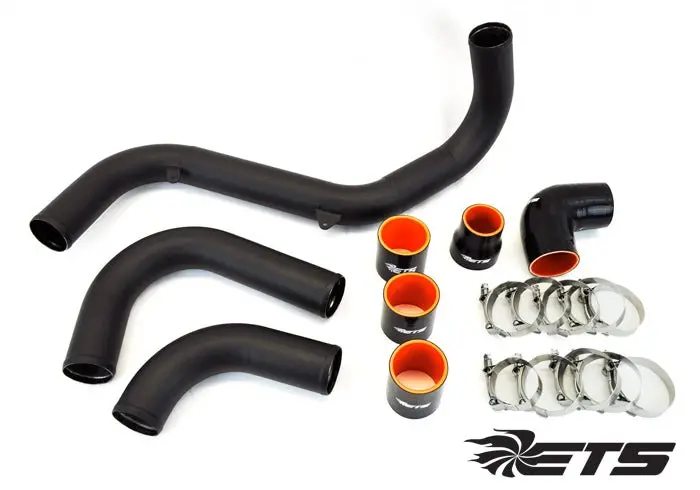 Ets Intercooler Piping Wrinkle Black - Ford Focus Rs 2016+ 1