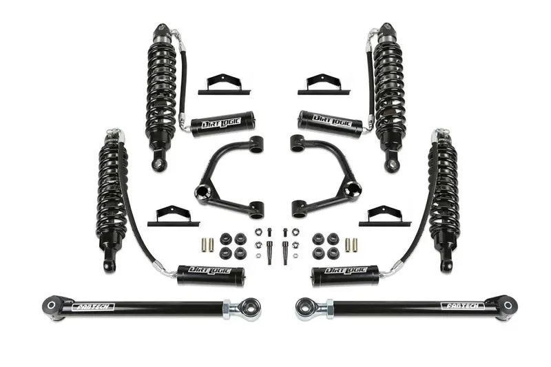 Fabtech 2021 Ford Bronco 4Wd 3In Uniball Uca System W/Dl 2.5 Resi Coilovers & Rear Dl Coilovers 1
