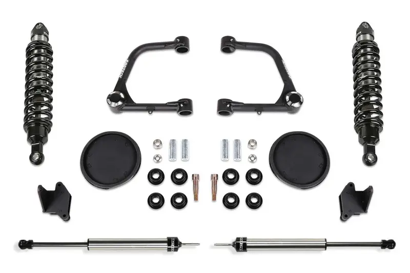 Fabtech 2022 Toyota Tundra 4Wd 3″ Uniball Uca Lift Kit – Front Dirt Logic 2.5 Coilovers & Rear Coil Spring Spacers W/Rear Dirt Logic 2.25 Shocks 1