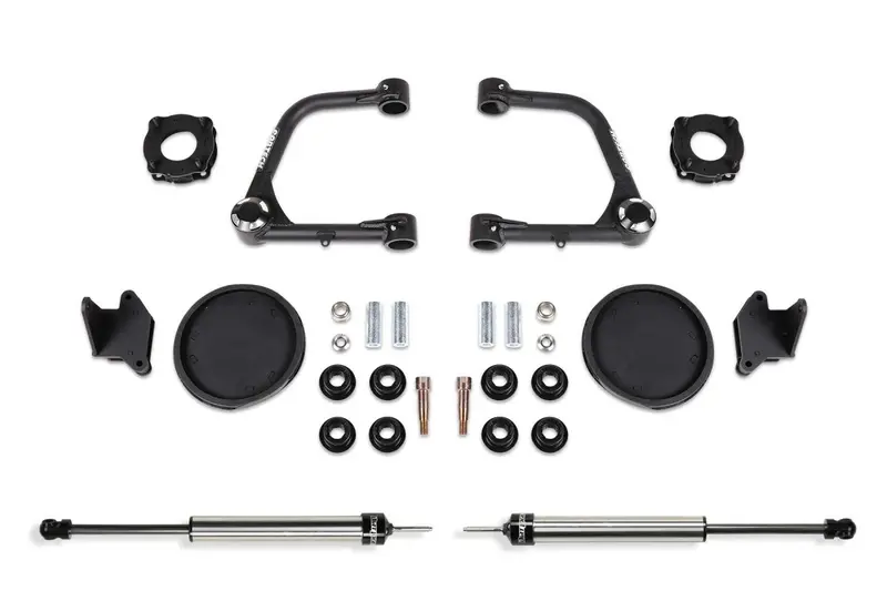 Fabtech 2022 Toyota Tundra 4Wd 3″ Uniball Uca Lift Kit – Front Shock Spacers & Rear Coil Spring Spacers W/Rear Dirt Logic 2.25 Shocks 1