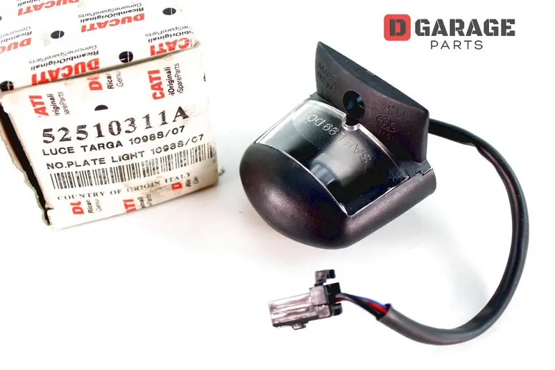 Fanalino Luce Targa Ducati Sbk 848 1098 1198 1
