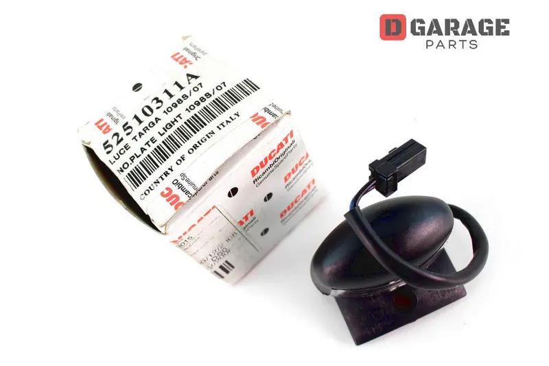 Fanalino Luce Targa Ducati Sbk 848 1098 1198 1