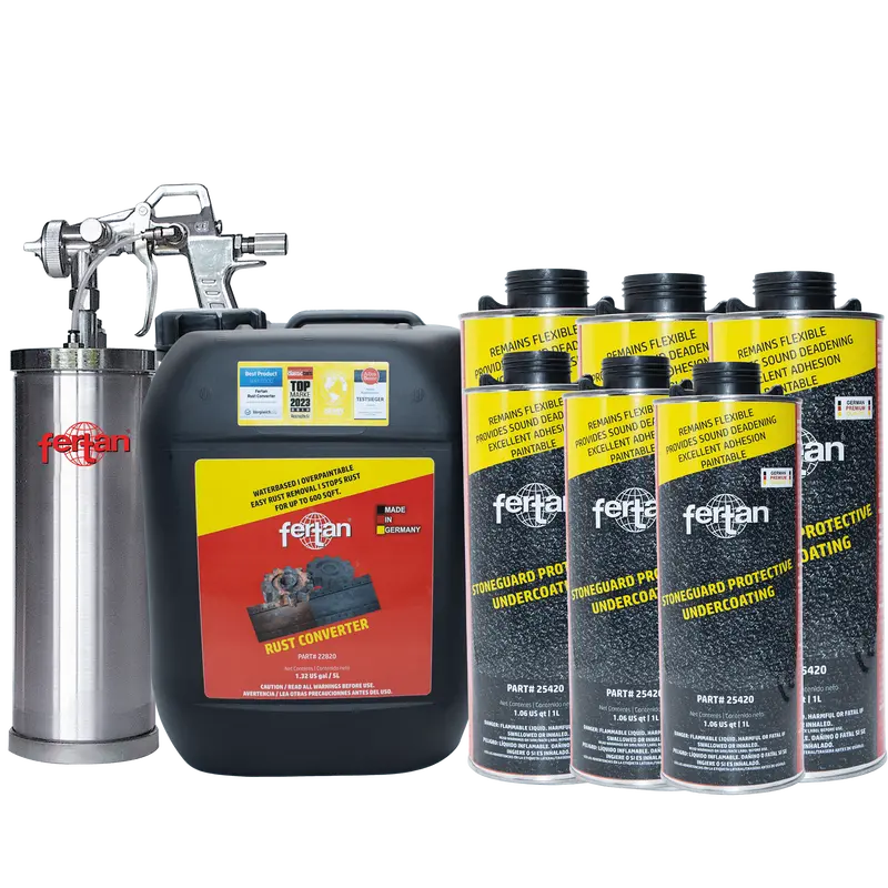 Fertan Underbody Restoration Kit – Professional (Black) 1