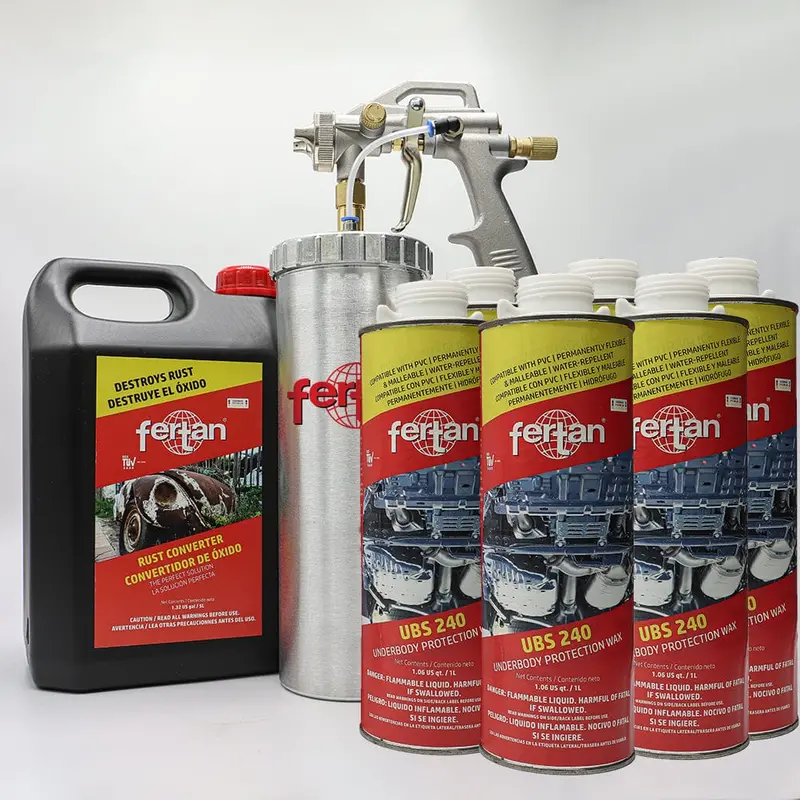 Fertan Underbody Restoration Kit - Professional - Wax Based (Beige) 1