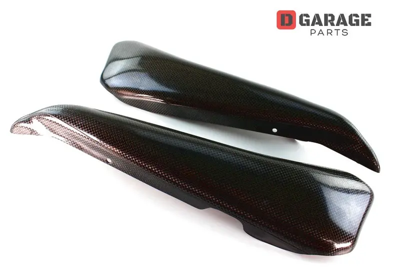 Fianchetti Laterali Carbonio Scarico 2 In 1 Ducati Hypermotard 1100 Evo 1