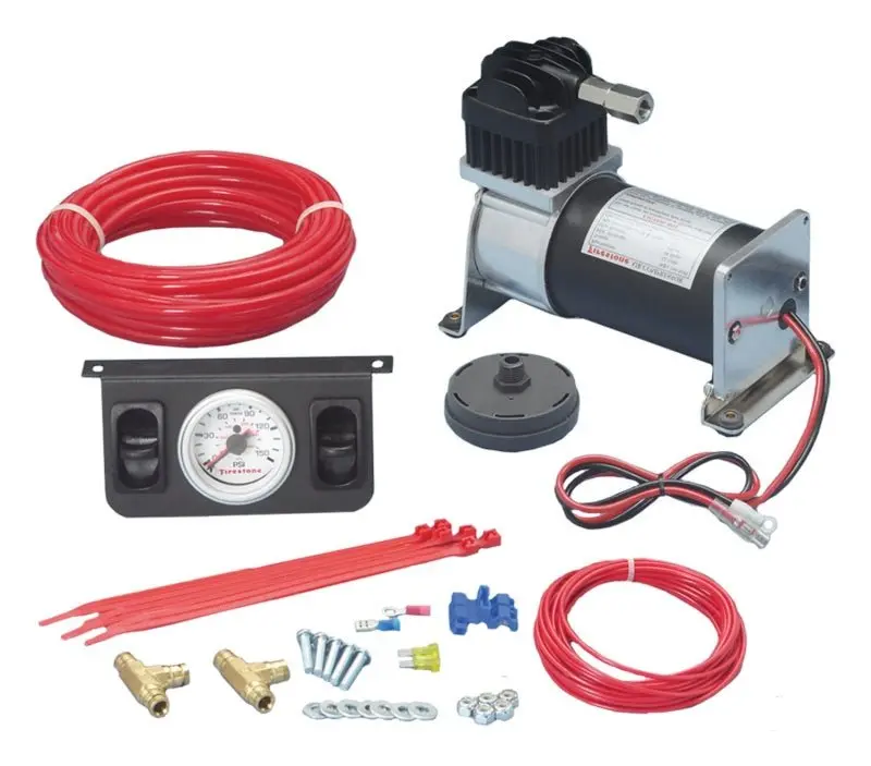Firestone Air-Rite Air Command Ii Heavy Duty Air Compressor System W/Dual Analog Gauge (Wr17602219) 1
