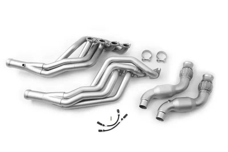 Ford Mustang Gt Long Tube Headers And Connector Pipes ('15+) 1