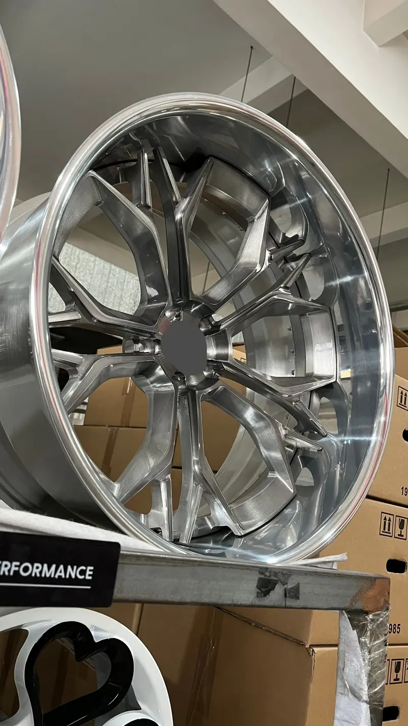 Forged Wheels For Bmw I8 Ix Brushed And Polished 1
