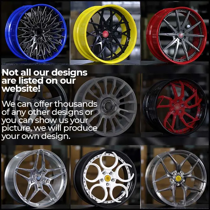Forged Wheels Monoblock For All Models F8 4