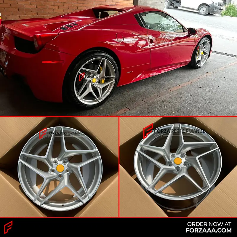 Forged Wheels Rims 21 Inch For Ferrari 458 Italia Spider Speciale 2