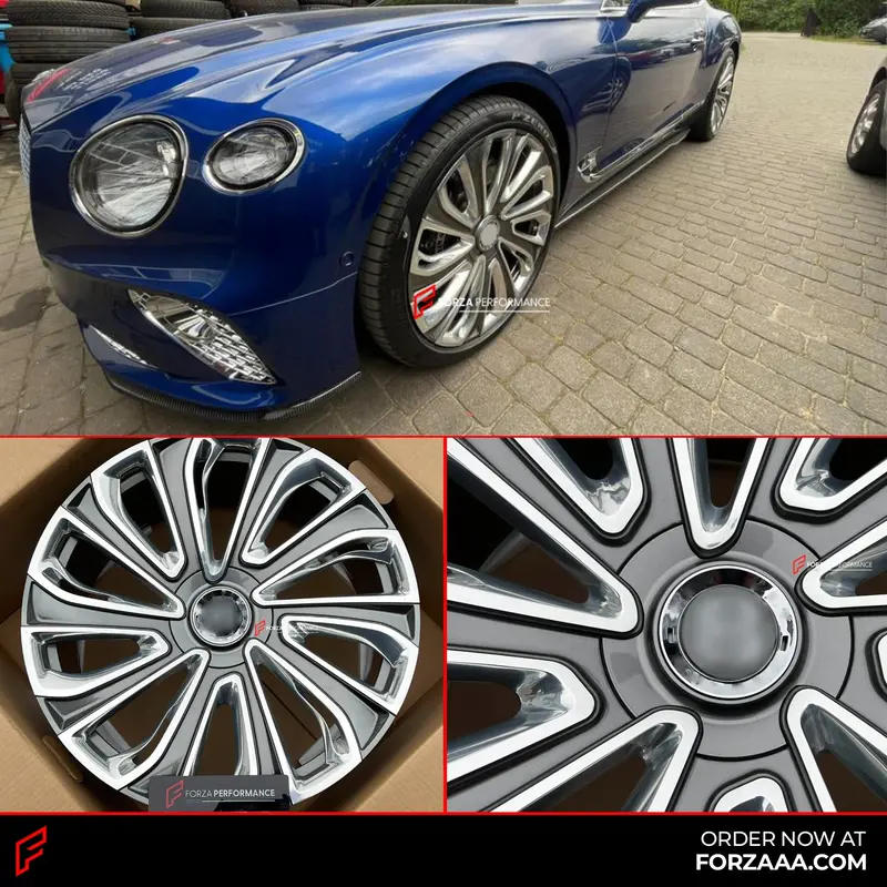 Forged Wheels Rims 22 Inch For Bentley Continental Gt 2020 3