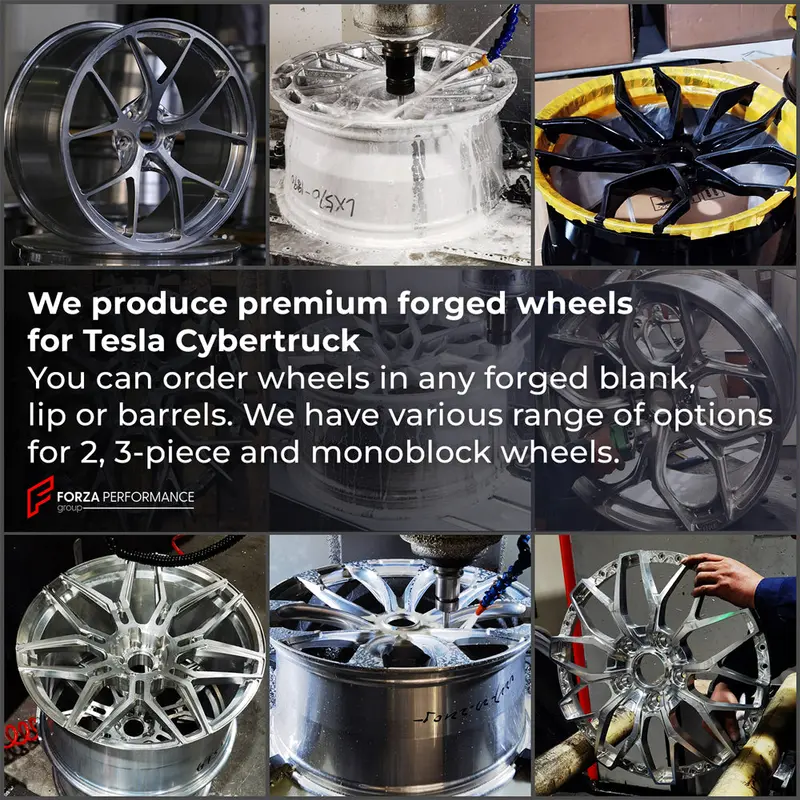 Forged Wheels Rims Az5 For Tesla Cybertruck 3