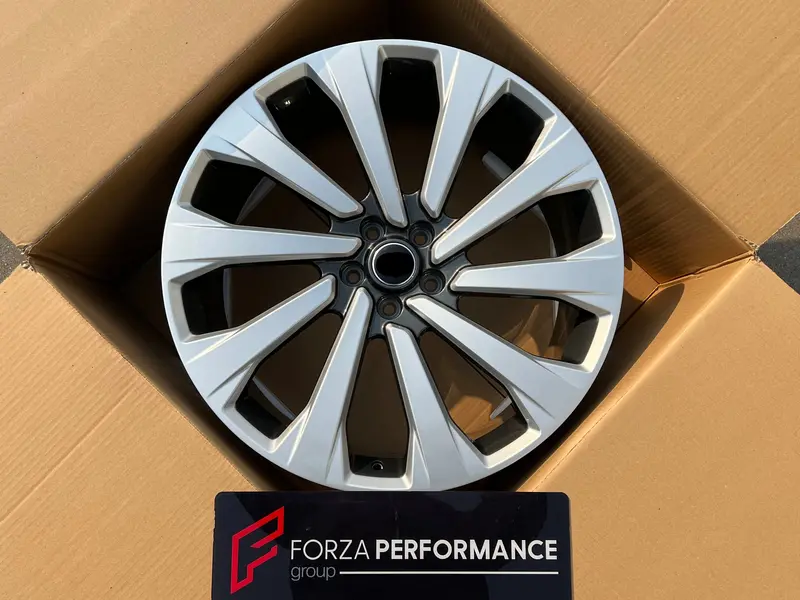 Forged Wheels Rims For Land Rover Range Rover Autobiography L460 Silver Gunmetal T27 1