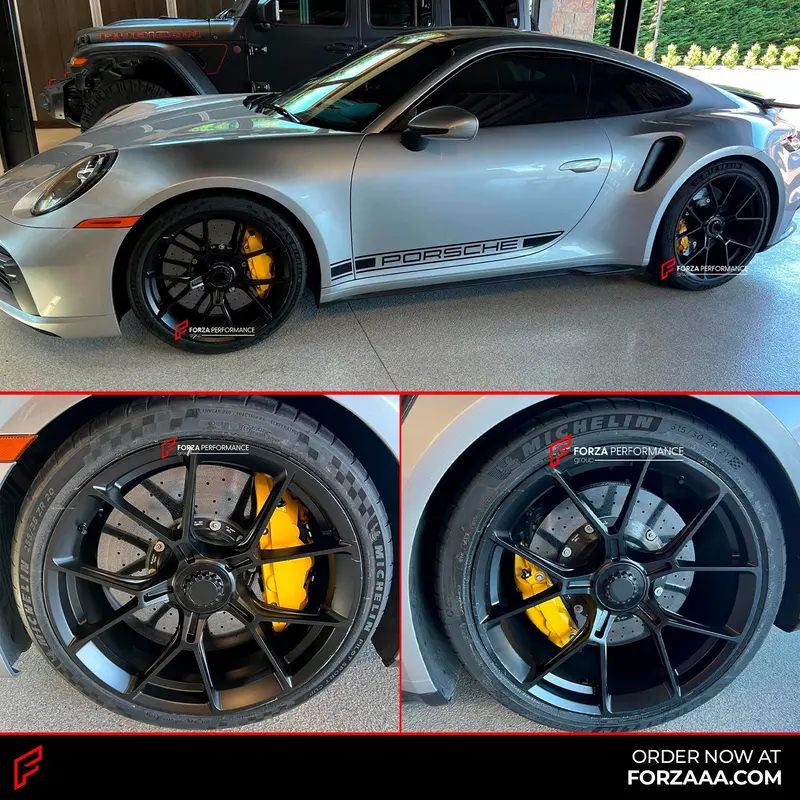 Forged Wheels With Centerlock Rims 20 21 Inch For Porsche 911 992 Turbo S 3