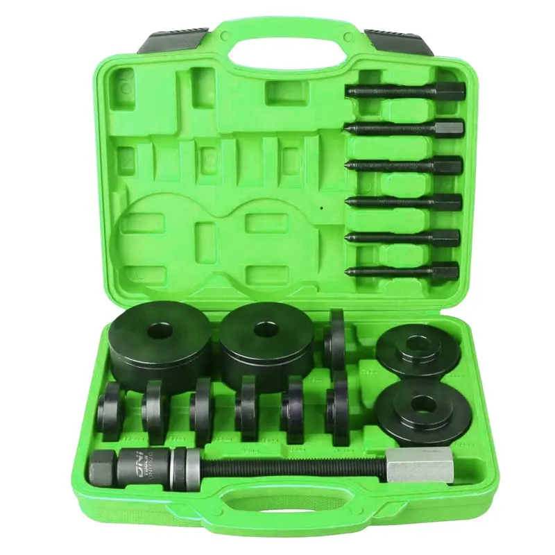 Front Wheel Drive Wheel Bearing Removal & Installation Master Set, 19Pc For Fwd Hub Bearings On Cars Light Trucks & Vans 1