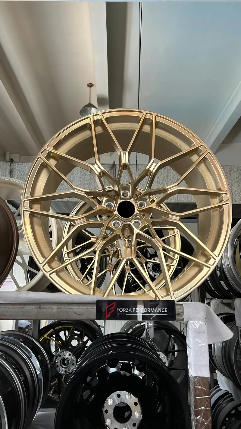Frozen Gold M Performance Complete Wheel Set For Bmw G82 M4 1000M 1