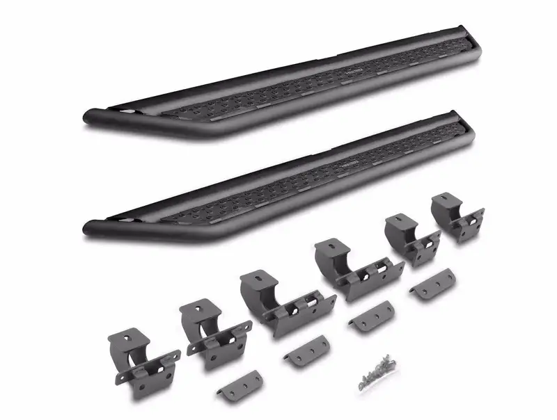 Go Rhino Dominator D6 Running Boards – 2024+ Toyota Tacoma (Rocker Panel / Frame Mount) 1