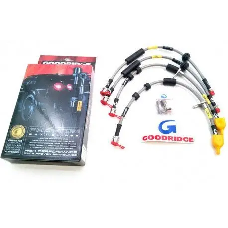 Goodridge 2016+ Ford Focus Rs Mk3 Stainless Brake Line Kit (Front & Rear) 1