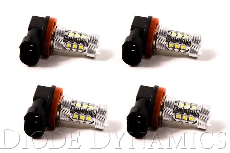 H11 Xp80 Led Cool White Set Of 4 Diode Dynamics 1