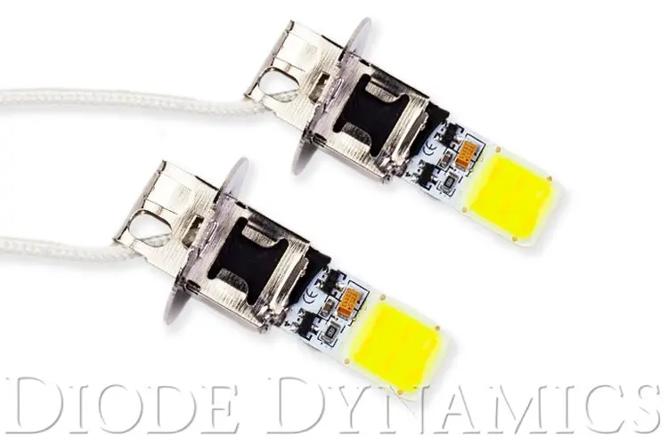 H3 Cob12 Led Cool White Pair Diode Dynamics 1