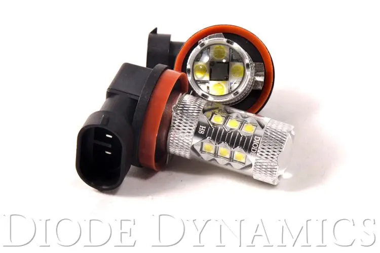 H8 Xp80 Led Cool White Pair Diode Dynamics 1