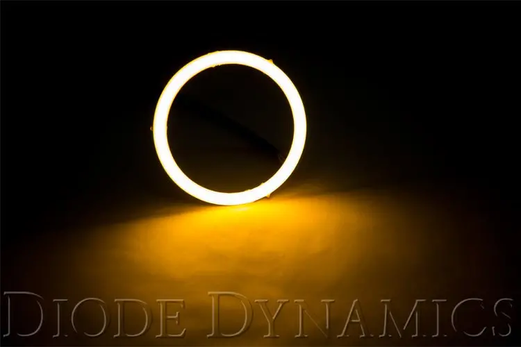 Halo Lights Led 100Mm Amber Pair Diode Dynamics 1