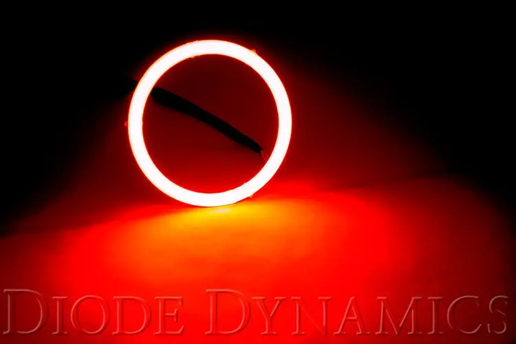 Halo Lights Led 110Mm Red Single Diode Dynamics 1