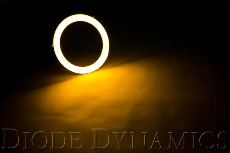 Halo Lights Led 70Mm/80Mm Amber Four Diode Dynamics 1