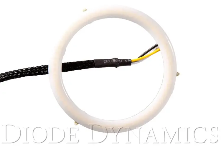 Halo Lights Led 80Mm Amber Pair Diode Dynamics 1