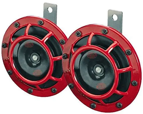 Hella Supertone 12V High Tone/Low Tone Twin Horn Kit 1