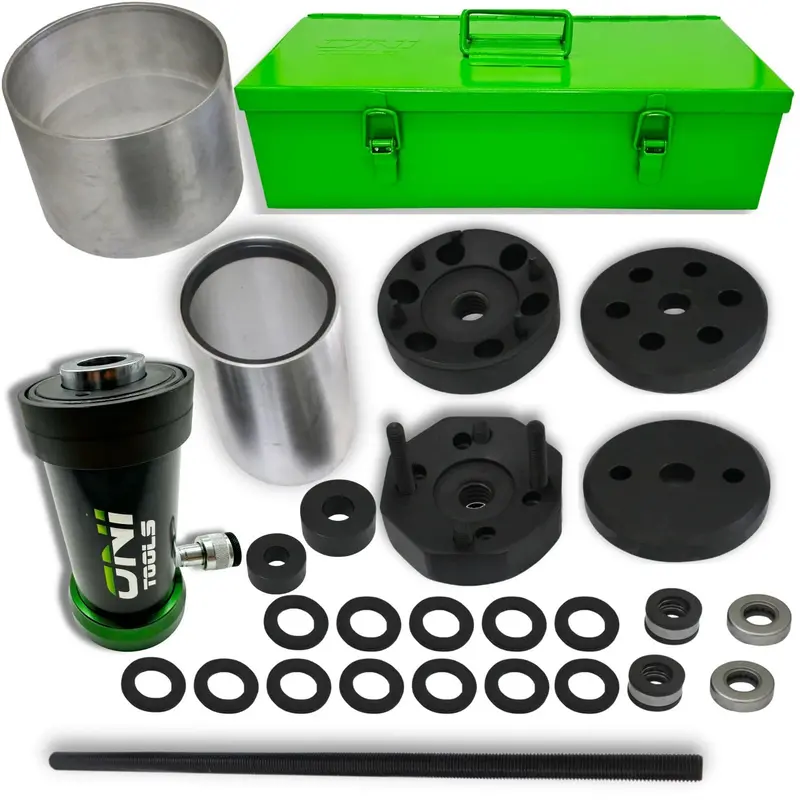 Hendrickson ( Narrow & Wide ) Bushing Remover & Installer Hydraulic Master Tool Kit S-24736, 15041, S-21307 & 15040 Alternative 1