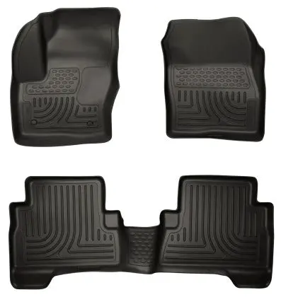 Husky Liners 2013 Ford Escape Weatherbeater Combo Black Floor Liners 1