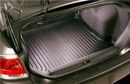 Husky Liners Ford Focus 5 Door Hatchback Weatherbeater Black Trunk Liner W/ Oem Subwoofer 1