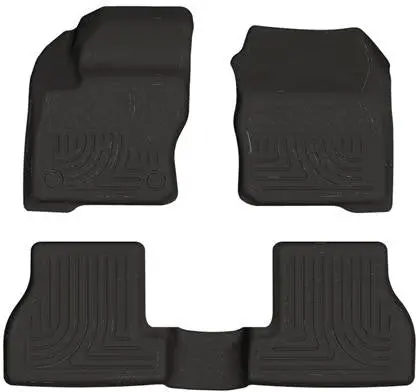 Husky Liners  Weatherbeater Combo Black Floor Liners Fiesta St 1