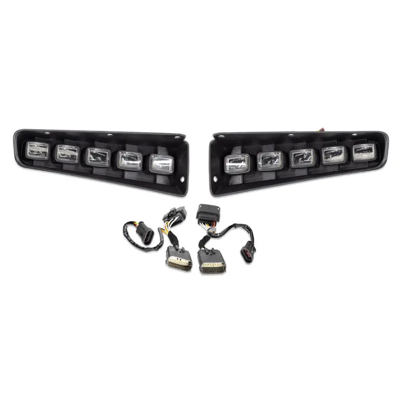 Iag I-Line 5 Lamp Bumper Indicator Light Kit For Use With Modular Bumper 2021+ Ford Bronco 1