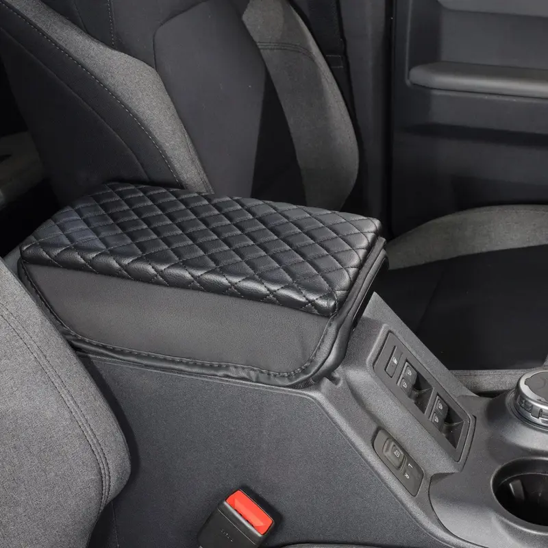 Iag I-Line Diamond Pattern Armrest Cover For 2021+ Ford Bronco 1