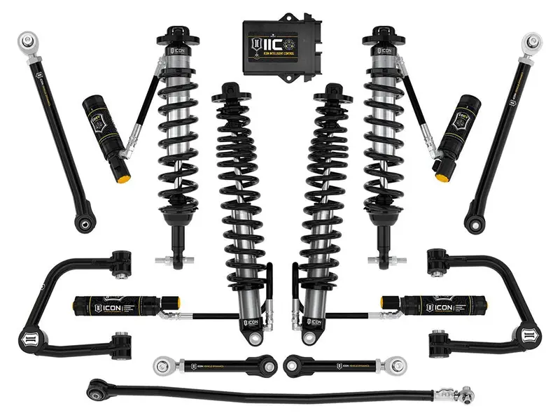 Icon 2021+ Bronco 3-4" Lift Stage 8 Suspension System 1